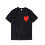 T-shirt Coeur <br/> Rouge