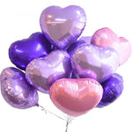 10 Ballons Coeur