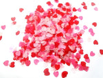 Confettis Coeur Rose et Rouge