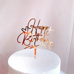 cake topper joyeux anniversaire