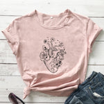 T-shirt Coeur <br/>Humain