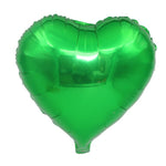 ballon coeur vert